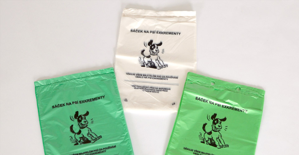 Bags for dog excrements