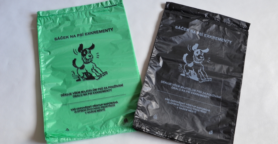 Bags for dog excrements